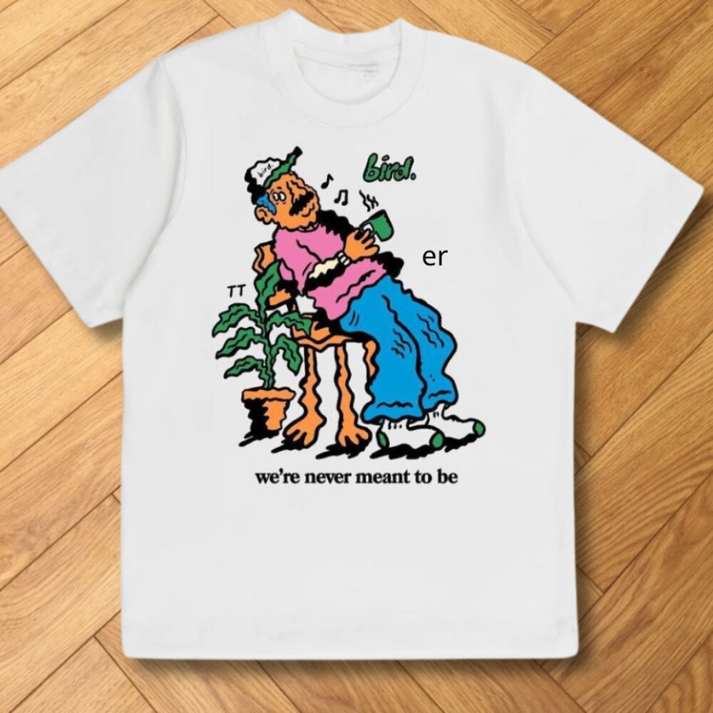 Abstract Character Graphic Tee Streetwear Aesthetic